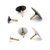 Kit mit 6 konvexen Elektroden (3 kapazitiv + 3 ohmsch) für Diacare 5000, Diacare 6000, RF Beauty 6000 MED und RF Beauty 7000 MED